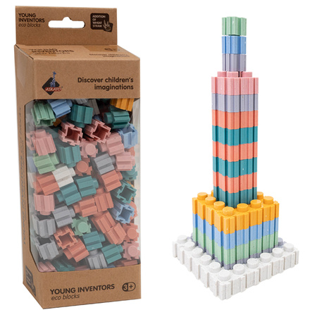 Eko klocki małych geniuszy konstrukcyjne