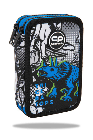 Piórnik podwójny z wyposażeniem Coolpack Jumper 2 T-Rex