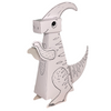 Kolorowanka 3D Dinozaur Parasaurolophus