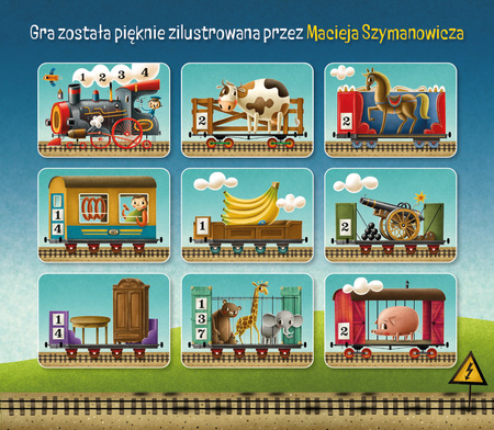 Gra Lokomotywa Między wierszami