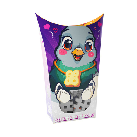 Klocki konstrukcyjne mini Pocket Pets Gołąb 16 elementów