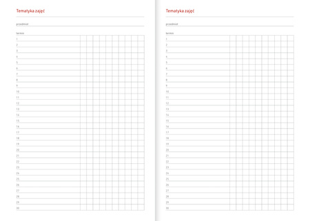 Kalendarz akademicki 2025/2026 A5T PCV bezbarwny MAPA