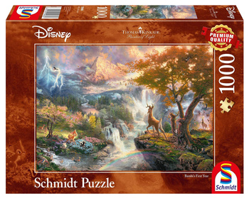 Puzzle 1000 PQ Bambi Disney T.Kinkade 107253