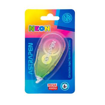 Korektor w taśmie biurowy ASTRAPEN Neon Line - 1 szt. blister