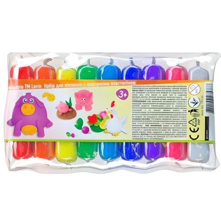 Masa plastyczna lekka TM Lovin 9 kolorów