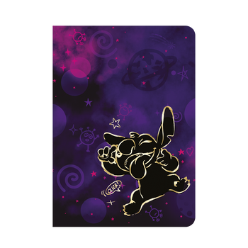 Zeszyt A5 32k. 3 linie kolor Disney Gold Stitch wzór 2