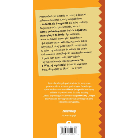 Rzym dla młodych podróżników przewodnik do bazgrania 2024