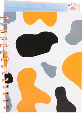 Notes A5 na spirali CAT&DOG z przekładkami 80 ark. Happy Color