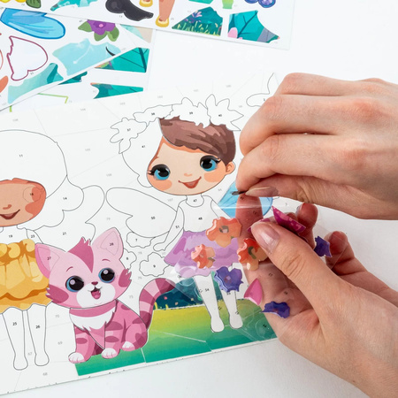 Wyklejanka po numerach Magic Kidea