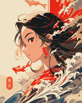 Malowanie po numerach BRUSHME 40x50 cm Żywioł wody