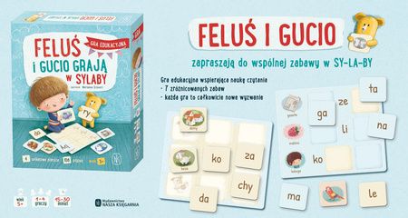 Gra Feluś i Gucio grają w sylaby
