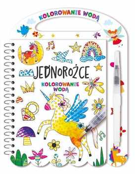 Jednorożce. Kolorowanie wodą