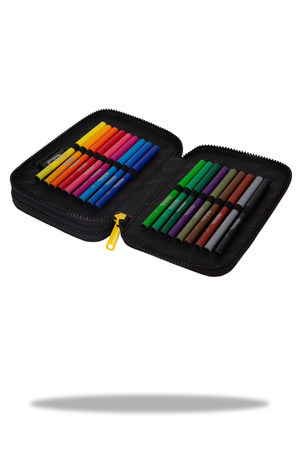 Piórnik 2-komorowy z wyposażeniem Coolpack Jumper 2 darker night