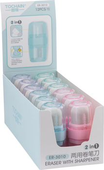 Display Gumko temperówka pojedyncza graniastosłup 12 szt.