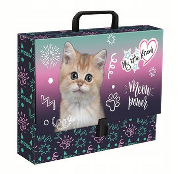 Teczka A4 z rączką XL My little friend Kitty Party