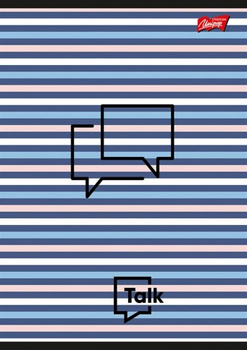 Paczka Zeszyt A5 60k kratka let's talk mix pakiet 10 sztuk