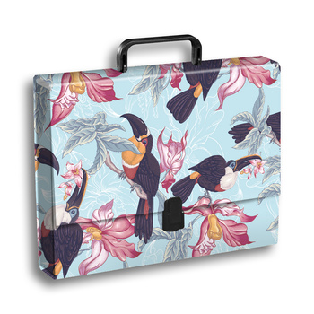 TECZKA Z RĄCZKĄ A4 T 0123 TUKAN FOLIA MAT NIERYSUJĄCA