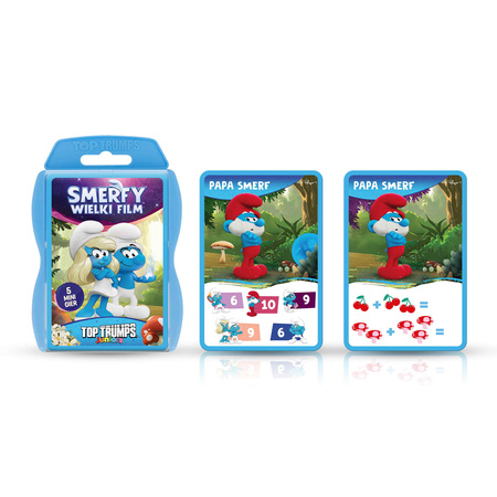 Gra Top Trumps Juniors Smerfy