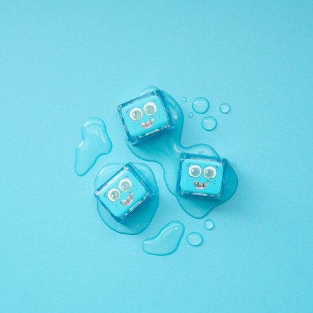 Kostki sensoryczne świecące w wodzie Blair turkusowy