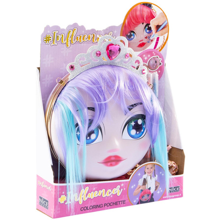 Torebka na ramię z możliwością personalizowania Girabrilla fiolet