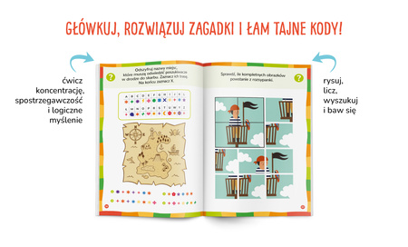 Łamigłówki dla 6-latka. Łamigłówki. Kapitan Nauka