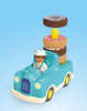 Playmobil JUNIOR Szalony Donut Truck z funkcją układania i sortowania 71702