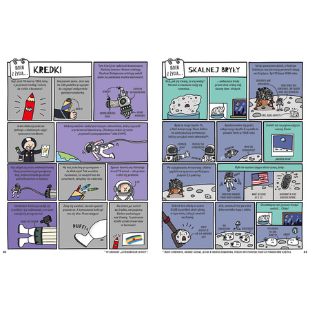 Dzień z życia astronauty, kosmicznej kupy i ziemskiej skorupy. Komiczne kompendium kosmiczne