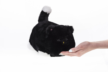 Interaktywny Kot Huggy Luv czarny DKO0222