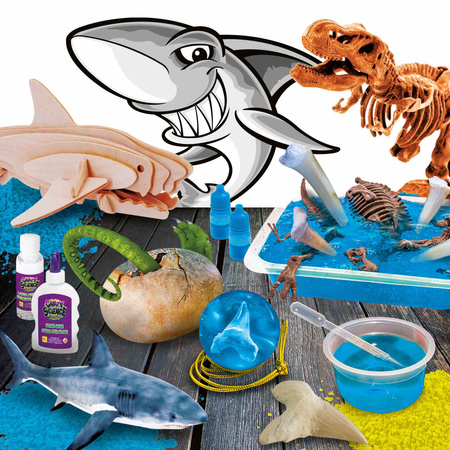Lisciani Crazy Science Rekiny i Dinozaury 304-PL97586