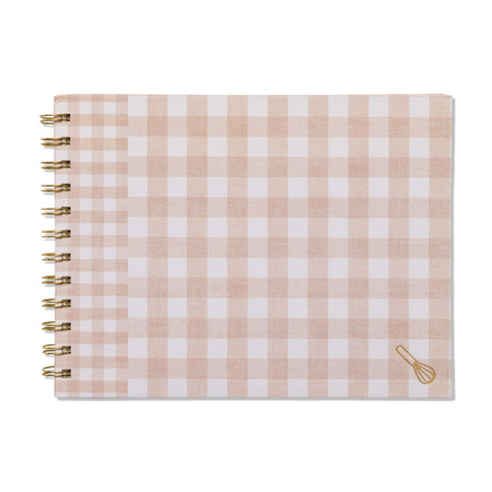 Planer posiłków i lista zakupów Gingham