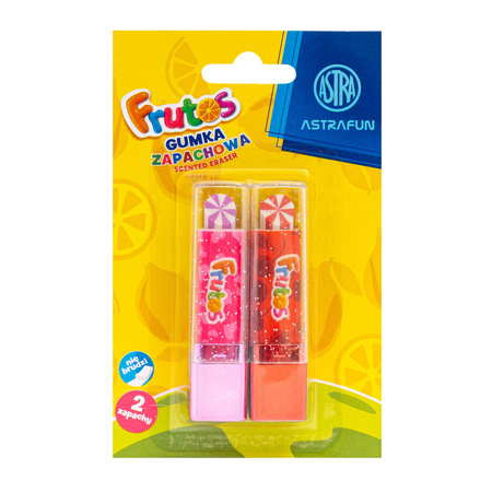 Gumka zapachowa w kształcie szminki Astra Frutos 2szt.blister