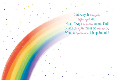 Karnet B6 Jednorożec z gwiazdą