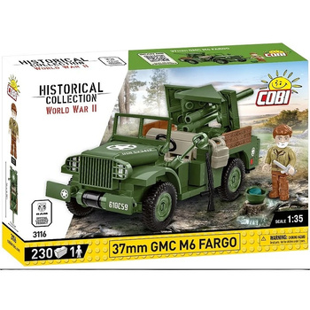 COBI Klocki 1942 Dodge Wc-55 Gmc M6 Fargo