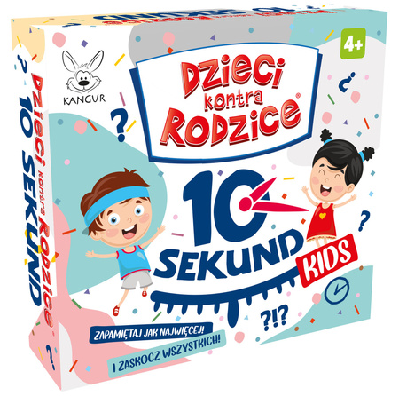 Gra Dzieci kontra Rodzice 10 Sekund KIDS