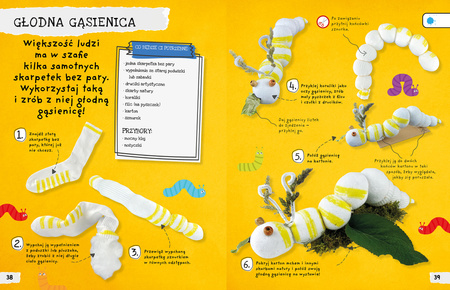 Pełne uroku 4 pory roku. 25 ekoprojektów plastycznych na wiosnę, lato, jesień i zimę!