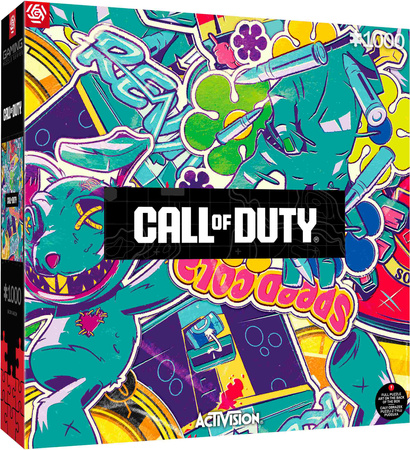 Puzzle 1000 Gaming Call of Duty Zombies Collage