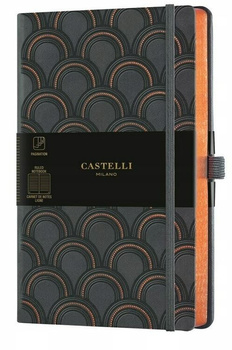 Notatnik Castelli Art Deco Copper 13x21 linia