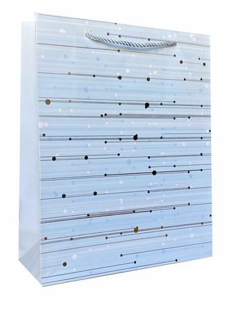 Torebki prezentowe pozłacane JP984A 12 sztuk