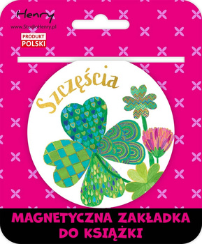 Zakładka magnetyczna kulka Koniczyna