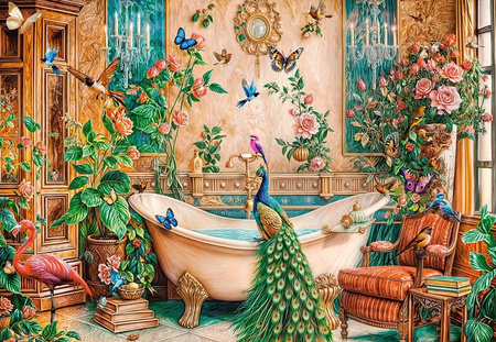 Puzzle 1000 The Bath Fantasy C-105380-2