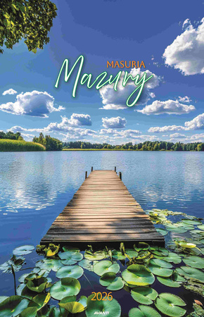 Kalendarz 2026 A3 Mazury A3-11