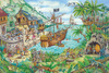 Puzzle 100 Zatoka piratów + flaga 108665