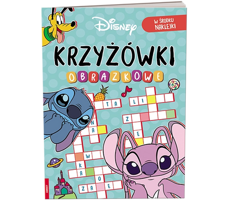 Disney mix Krzyżówki obrazkowe KRZ-9101
