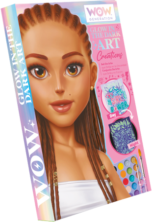 Zestaw artystyczny świecący w ciemności WoW Generation WOW00158