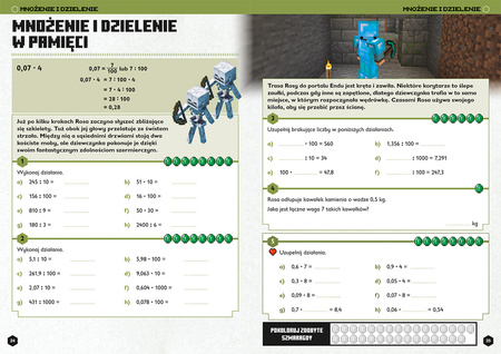 Matematyka. Megazadania. Minecraft