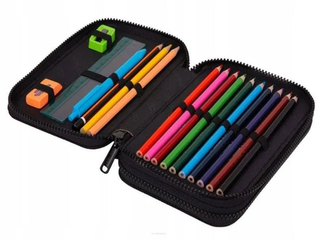 Piórnik 2-komorowy z wyposażeniem Coolpack Jumper 2 Game Zone