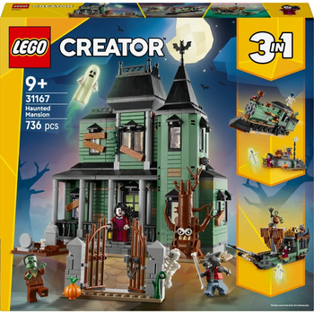 Lego Creator 3w1 Nawiedzona rezydencja 31167