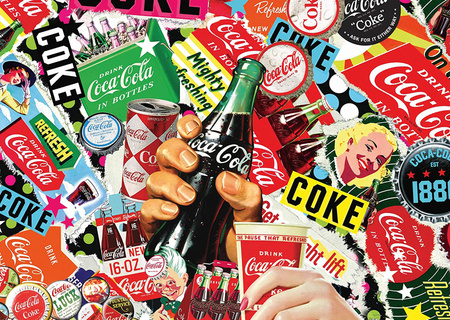 Puzzle 1000 PQ COCA-COLA Reklama 109964