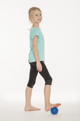 Piłka rehabilitacyjna 7,6 cm niebieska