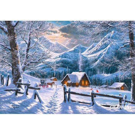 Puzzle 1500 Snowy Morning BN C-151905-2